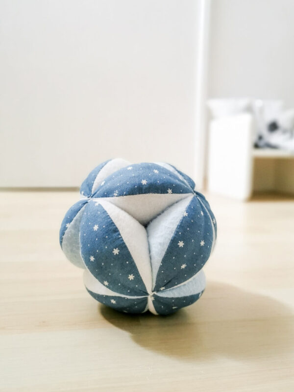 Montessori ball light blue